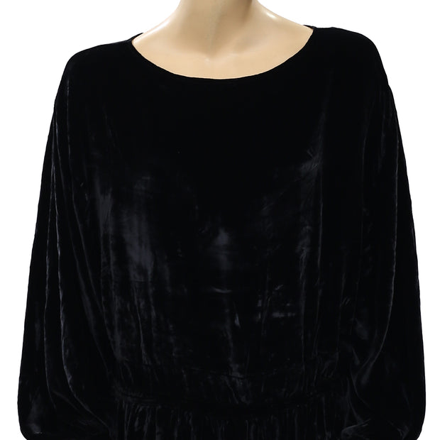 Ulla Johnson Claudette Velvet Mini Dress S