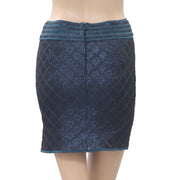 Hoss Intropia Anthropologie Falda Sequin Mini Skirt  S