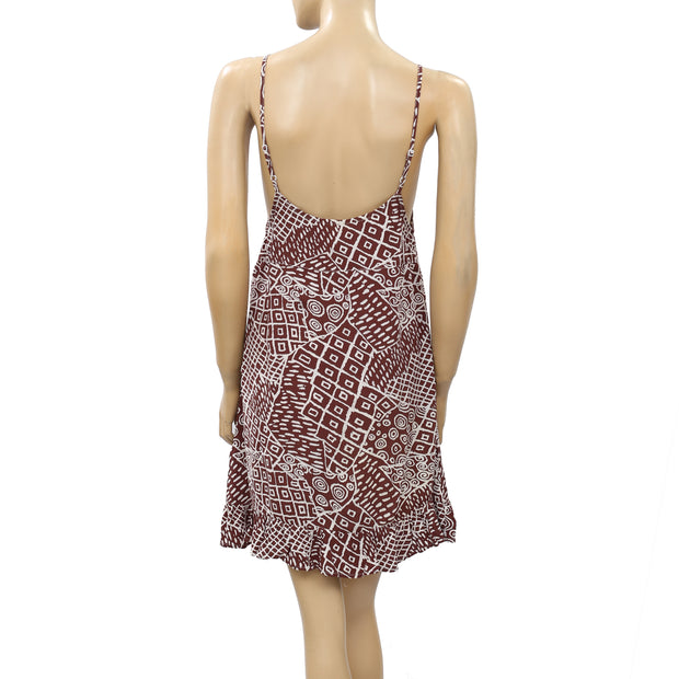Urban Outfitters Beach Ruffle Mini Dress