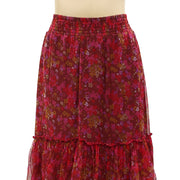 Odd Molly Anthropologie Claudette Midi Skirt