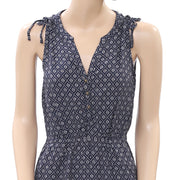 Lucky Brand Block Printed Tunic Mini Dress XS