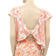 Anthropologie Two-Piece Knit Top & Short Set