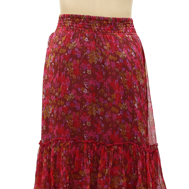 Odd Molly Anthropologie Claudette Midi Skirt