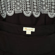 Monsoon Embroidered Mini Skirt M