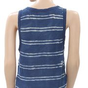 Free People Heirloom Mystic Topaz Blouse Top XS