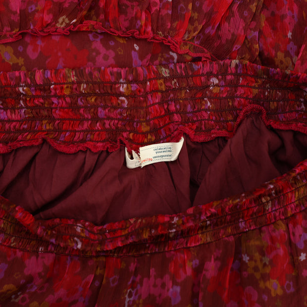 Odd Molly Anthropologie Claudette Midi Skirt