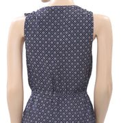 Lucky Brand Block Printed Tunic Mini Dress XS