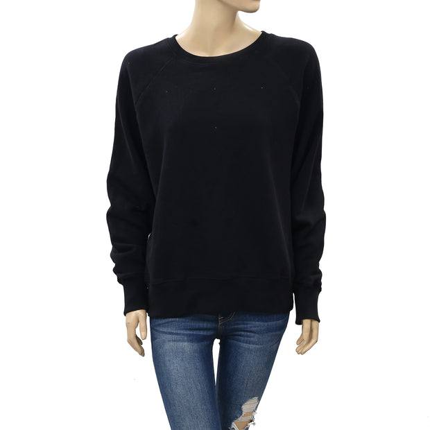Zadig & Voltaire Upper Strass LO Sweatshirt Top L