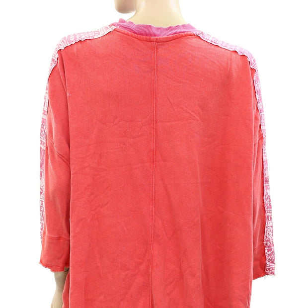 Free People We The Free Happiness In Bloom Tunic Tee Top