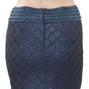 Hoss Intropia Anthropologie Falda Sequin Mini Skirt  S