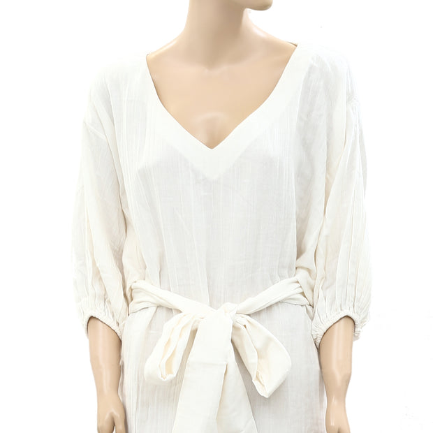 Rhode Resort Arya Dolman Sleeves Mini Dress M