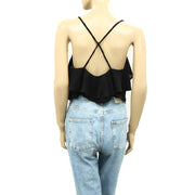 Kimchi Blue Ruffle Criss Cross Top