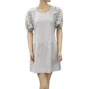 Anthropologie Floral Printed Mini Dress S