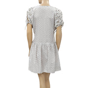 Anthropologie Floral Printed Mini Dress S