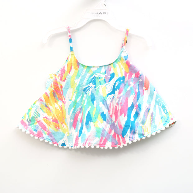 Lilly Pulitzer Girls Mini Franni Top S