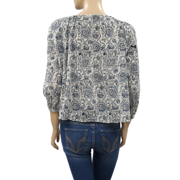 Denim &amp; Supply Ralph Lauren 花卉印花衬衫上衣 S
