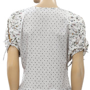 Anthropologie Floral Printed Mini Dress S