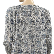 Denim &amp; Supply Ralph Lauren 花卉印花衬衫上衣 S