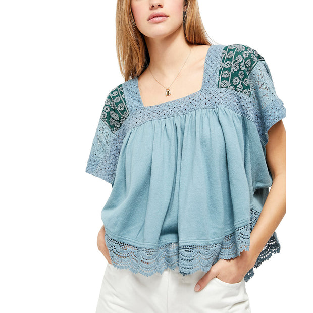 Free People Prairie Days 衬衫上衣