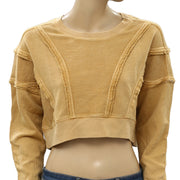 Urban Outfitters UO Trifle Seamed Pullover Sweatshirt Top
