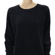 Zadig & Voltaire Upper Strass LO Sweatshirt Top L
