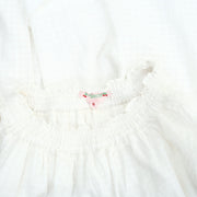 Bonpoint Girls Kids Smocked Mini Dress 6 Years