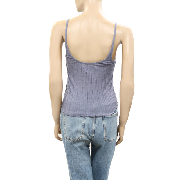 BDG Urban Outfitters Avery Laddered Cami Blouse Top
