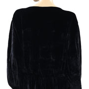 Ulla Johnson Claudette Velvet Mini Dress S
