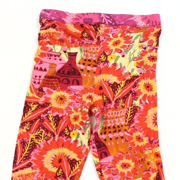 Anthropologie Roeqiya Kids Girls Floral Printed Top & Pants Set 3 Years