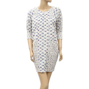 Hoss Intropia Anthropologie Floral Printed Mini Dress M-38