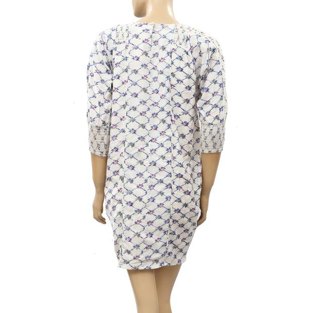 Hoss Intropia Anthropologie Floral Printed Mini Dress M-38