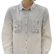 BDG Urban Outfitters Breezy Chambray Shirt Top M