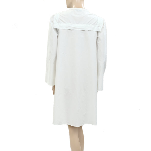 Sea New york Cotton-Voile White Mini Dress