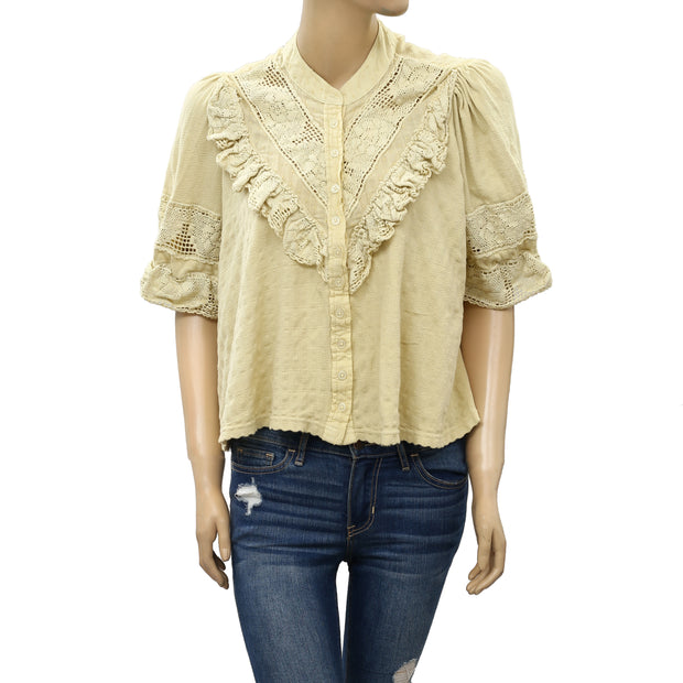 Free People Walk In The Park 衬衫上衣