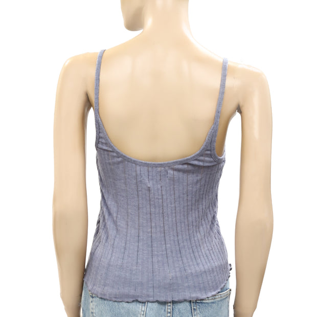 BDG Urban Outfitters Avery Laddered Cami Blouse Top