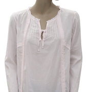 Odd Molly Anthropologie Crochet Lace Tunic Top S-1