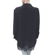 By Sophie Paris "Chiara" Lace Shirt Tunic Top XXL