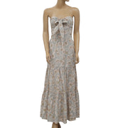 HappyxNature Kate Hudson Infinity Strapless Tube Maxi Dress XS