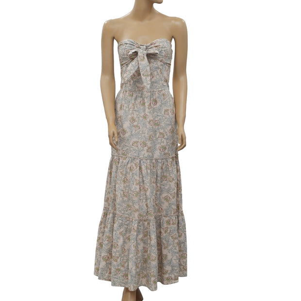 HappyxNature Kate Hudson Infinity Strapless Tube Maxi Dress XS