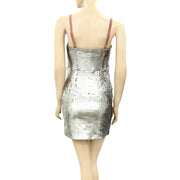 Free People Bali Ciao Belle Sequin Mini Dress S