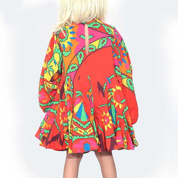 Rhode Resort Kids Girl Printed Flared Mini Dress 6 years