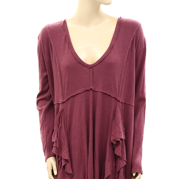 Free People FP Beach Palm Tunic Mini Dress
