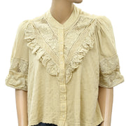 Free People Walk In The Park 衬衫上衣