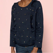 Des Petits Hauts Wilfried Frutti Printed Blouse Top M T-2
