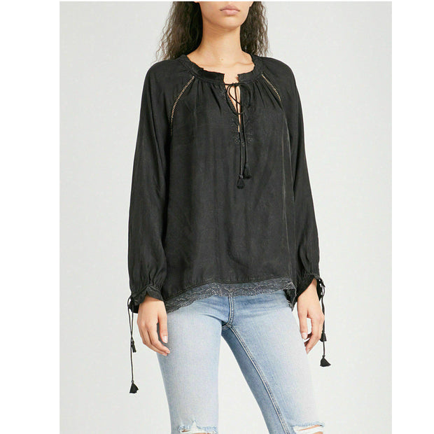 Zadig &amp; Voltaire Theresa 蕾丝衬衫上衣 XS