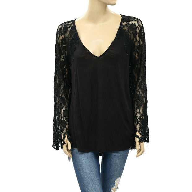 Ecote Urban Outfitters Lace Shirt Tunic Top
