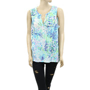 Lilly Pulitzer Essie Shell Of A Party Tank Top