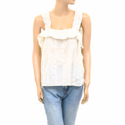 Sezane Paris Hermine Blouse Top