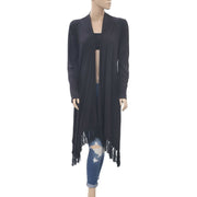 Caite Anthropologie Embroidered Cardigan Coverup Top S