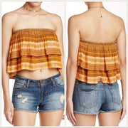 Free People Indian Summer Crop Tube Top
